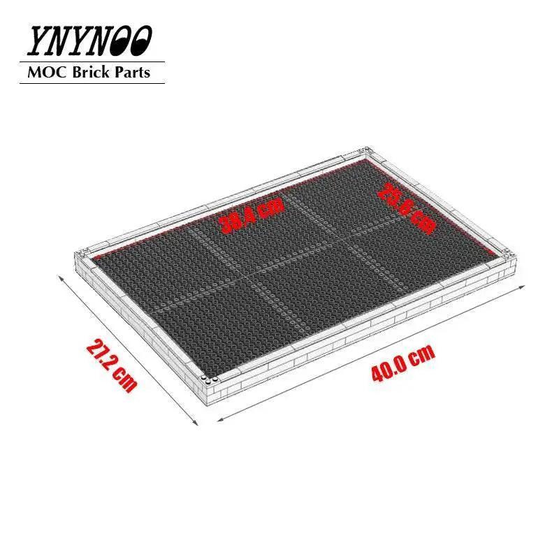  187Pcs MOC Wall Mount Hole Frame Plate Parts Set Toys Building Bricks MOC -  ToylandEU™