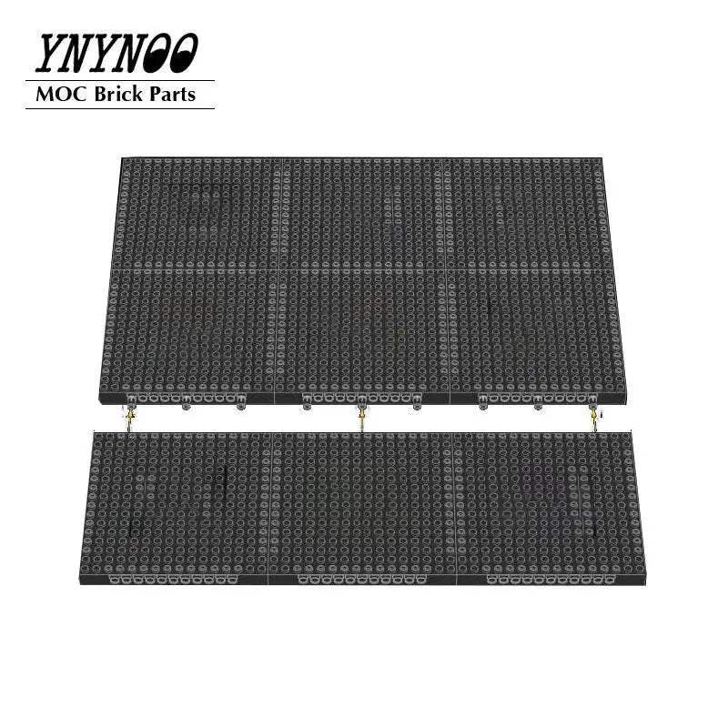 187Pcs MOC Wall Mount Hole Frame Plate Parts Set Toys Building Bricks MOC - ToylandEU