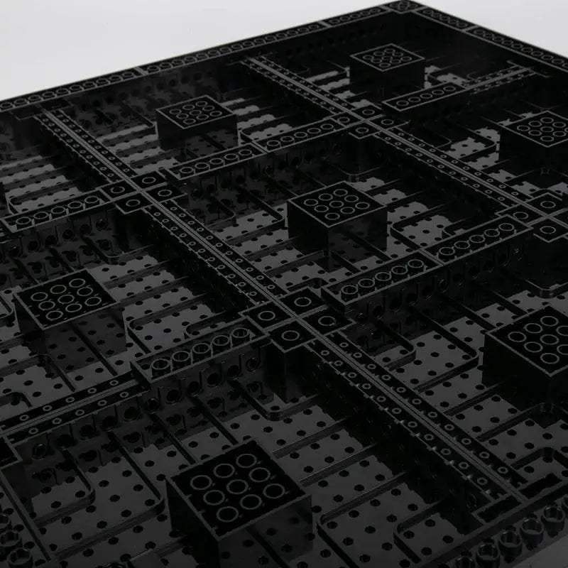 187Pcs MOC Wall Mount Hole Frame Plate Parts Set Toys Building Bricks MOC - ToylandEU