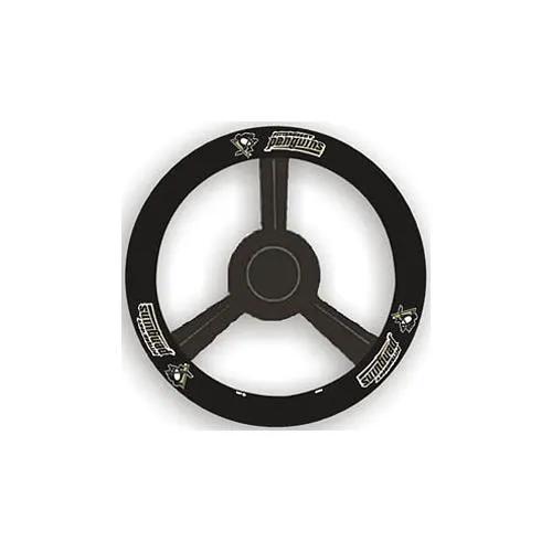 Pittsburgh Penguins Steering Wheel Cover Leather Alternate