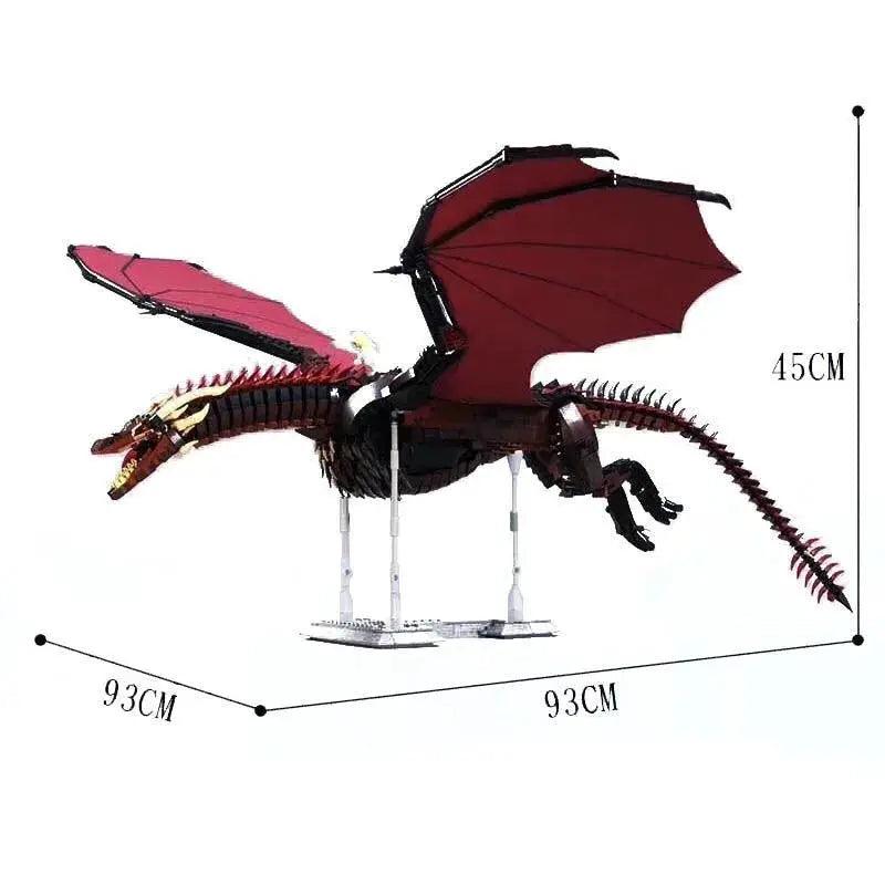  1889 Piece MOC Dragon Building Blocks Set For Adults -  ToylandEU™