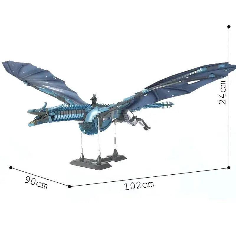  1889 Piece MOC Dragon Building Blocks Set For Adults -  ToylandEU™