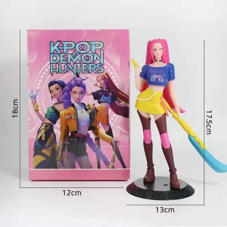 18cm Kpop Demon Hunters Figurine Set Ready To Display - ToylandEU