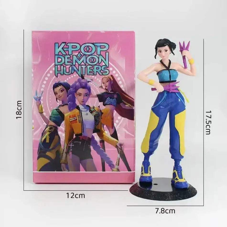 18cm Kpop Demon Hunters Figurine Set Ready To Display - ToylandEU