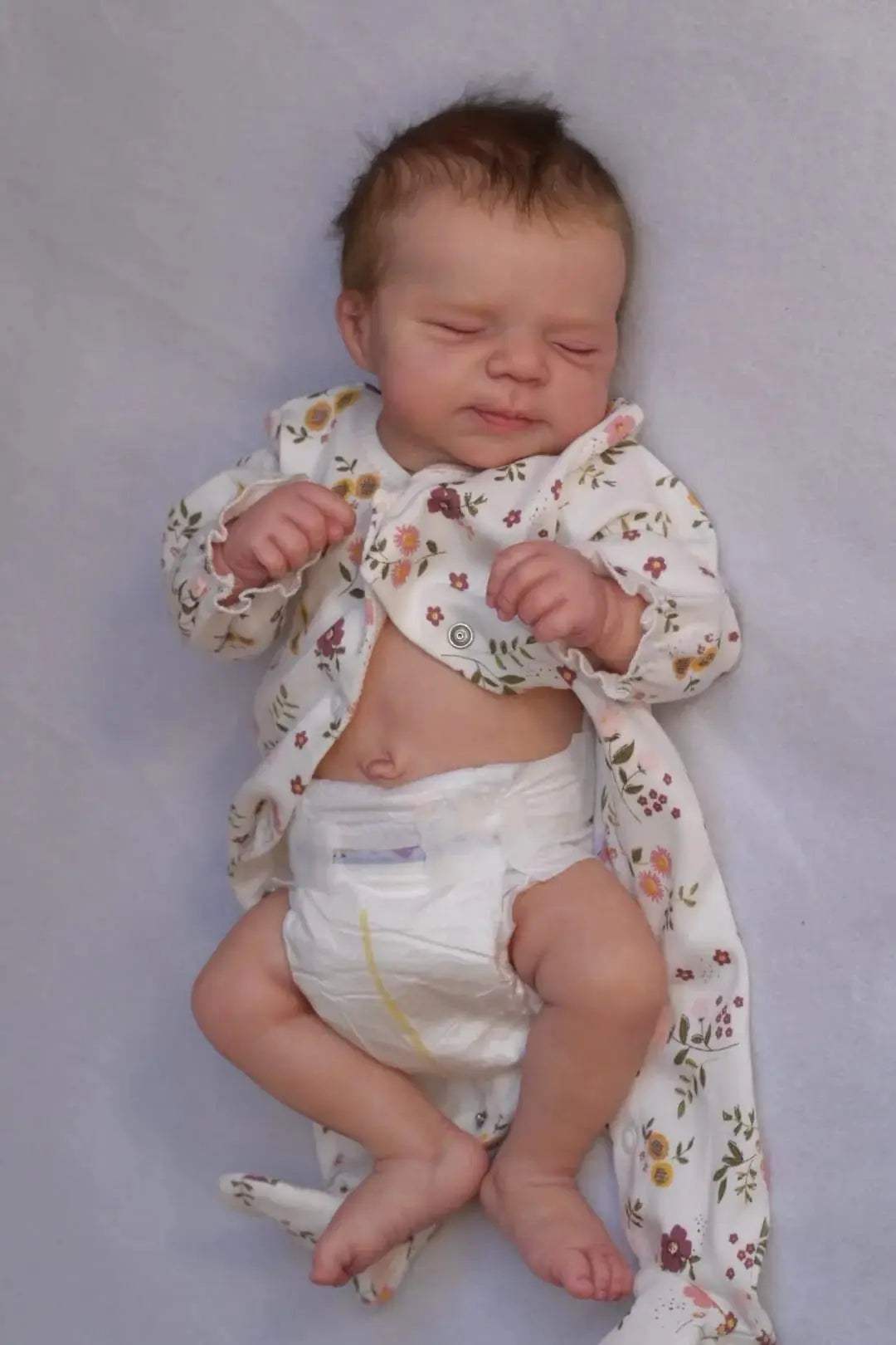 19-Inch Reborn Doll With 3D Skin Visible Veins Soft Touch - ToylandEU