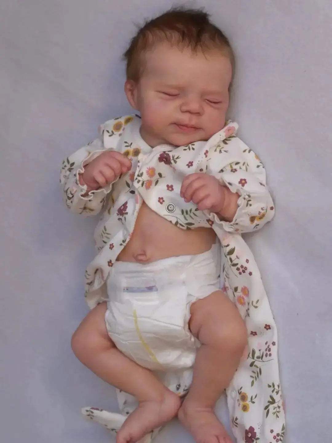 19-Inch Reborn Doll With 3D Skin Visible Veins Soft Touch - ToylandEU