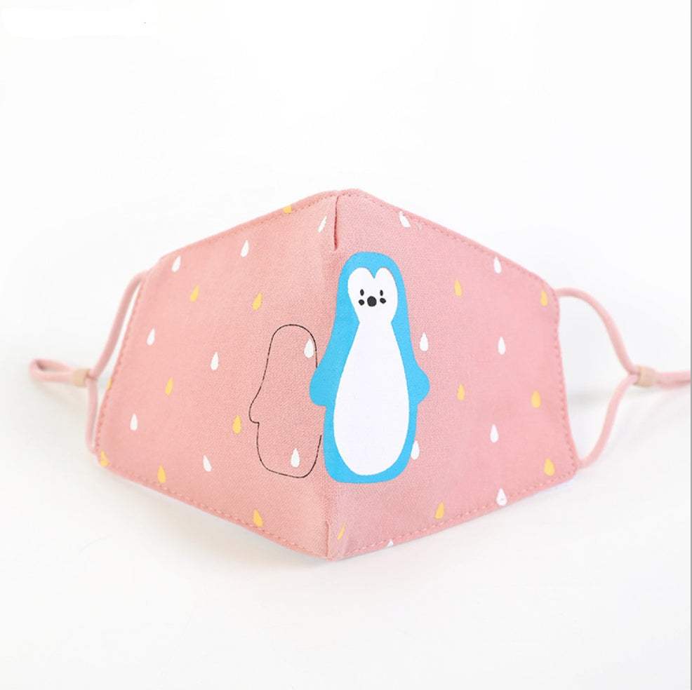 Kids' Cotton Face Mask | Breathable, Ages 3-10