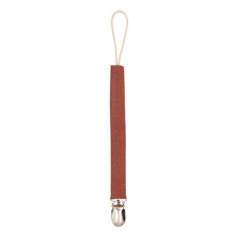Cotton Linen Pacifier Clip | Anti-Drop
