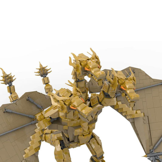 1947PCS MOC-188706 King Ghidorah Building Blocks Puzzle Bricks Building Bricks MOC - ToylandEU