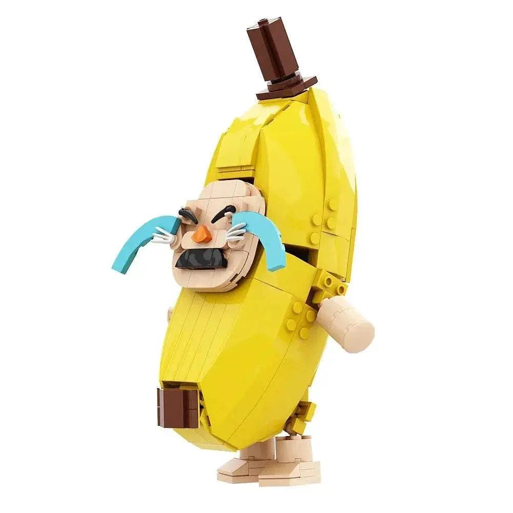  195PCS MOC Crying Banana Cat Building Block Educational Toys Building Bricks MOC -  ToylandEU™