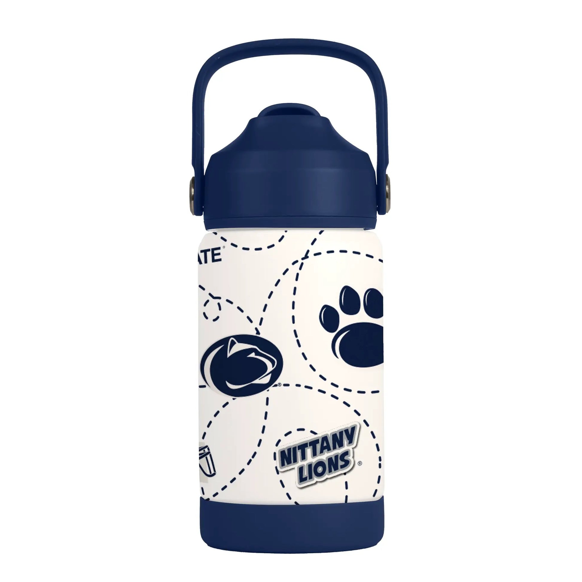 Penn State Nittany Lions Kids Bottle 12oz Stainless Steel Mascot