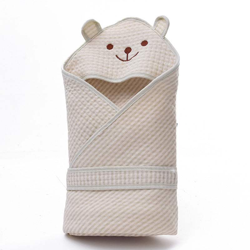 Baby Swaddling Quilt | Pure Cotton, 90 x 90 cm