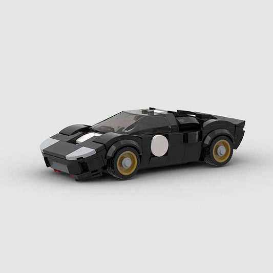 1966 Ford GT40 Puzzle Building Blocks | Plastic | Building Toys