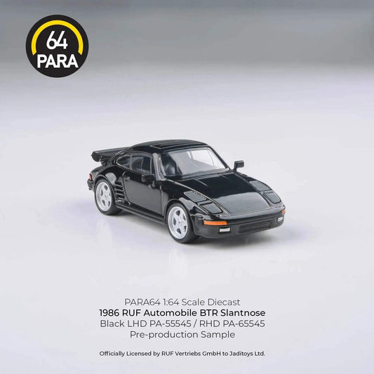 1986 RUF BTR Black Para 64 - ToylandEU