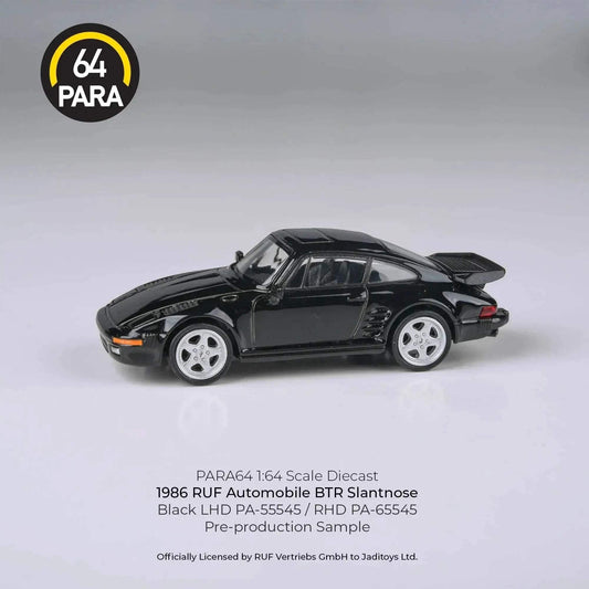 1986 RUF BTR Black Para 64 - ToylandEU