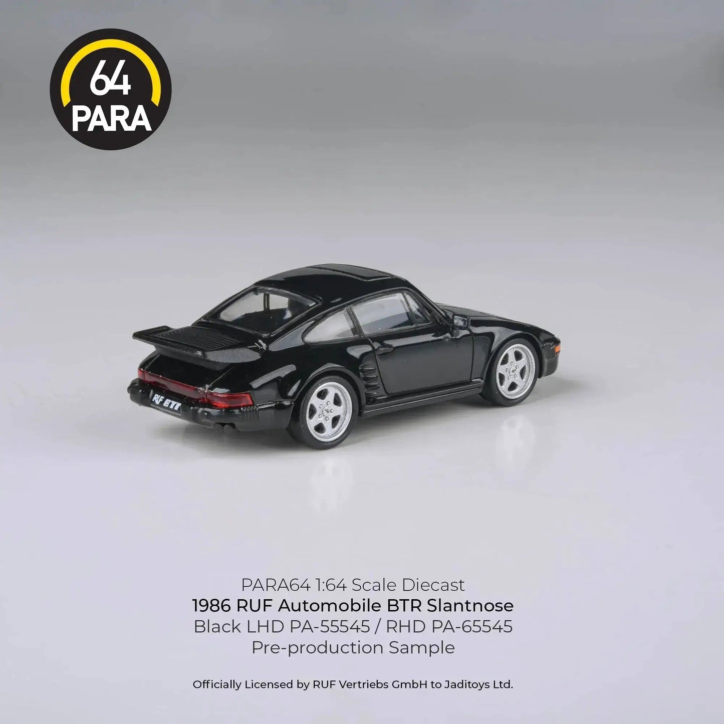 1986 RUF BTR Black Para 64 - ToylandEU