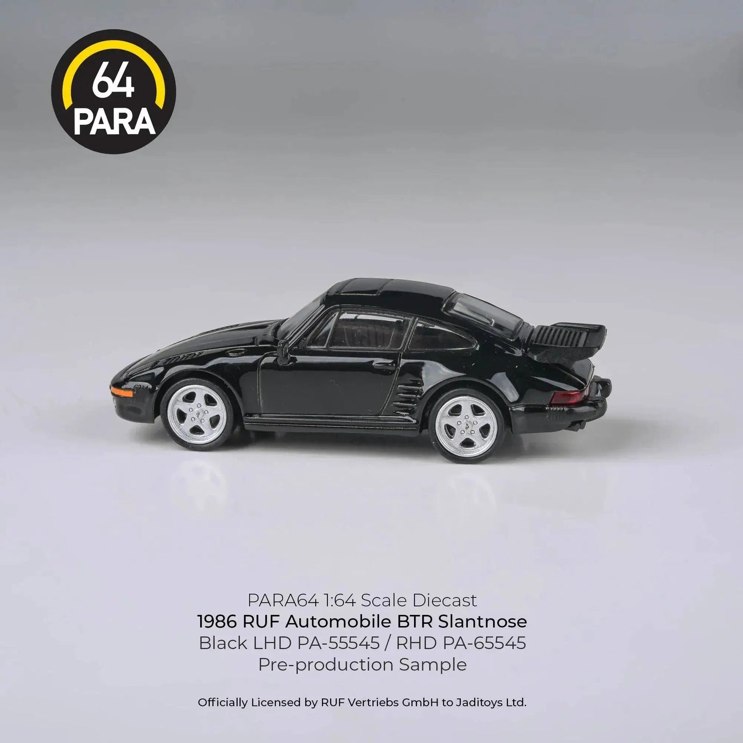 1986 RUF BTR Black Para 64 - ToylandEU