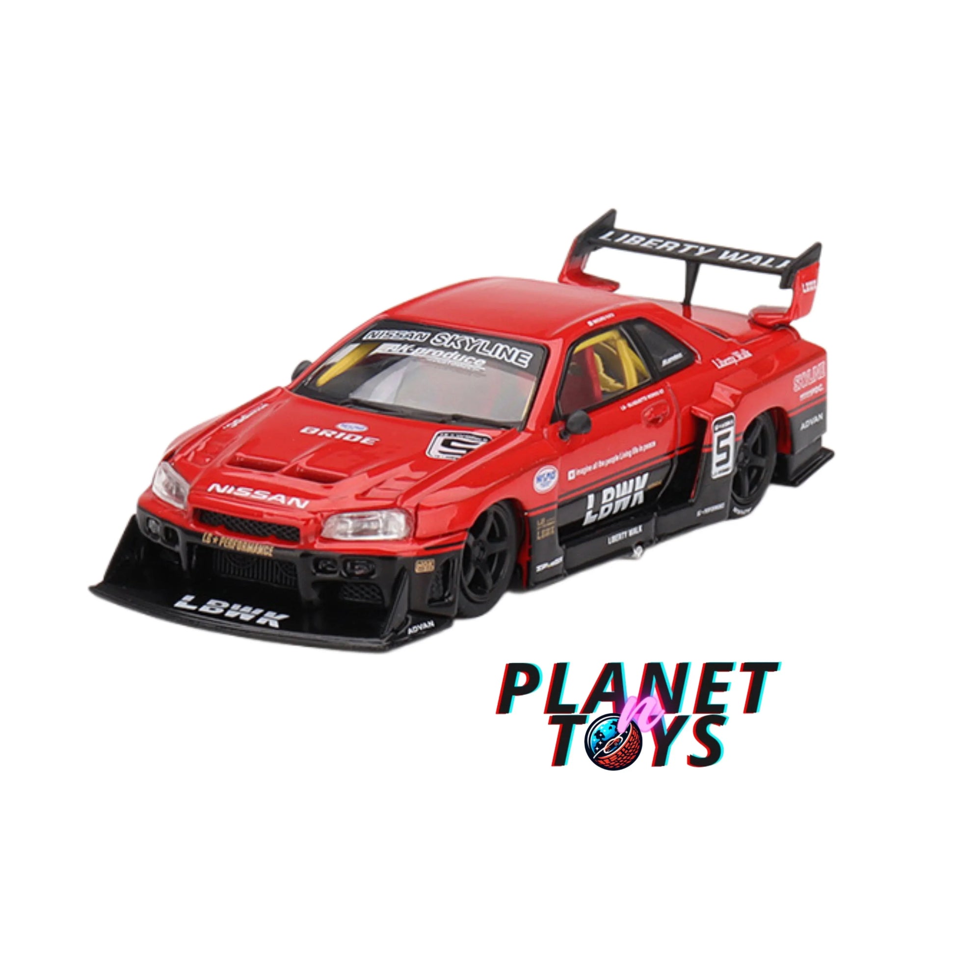 Mini GT 1 64 Scale Nissan LBER34 Super Silhouette Diecast - ToylandEU