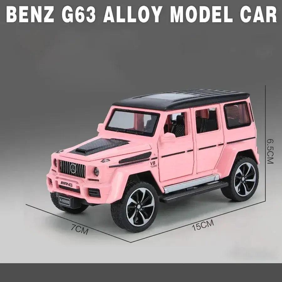  1By32 Scale Diecast Alloy Mercedes G63 Sound Light -  ToylandEU™