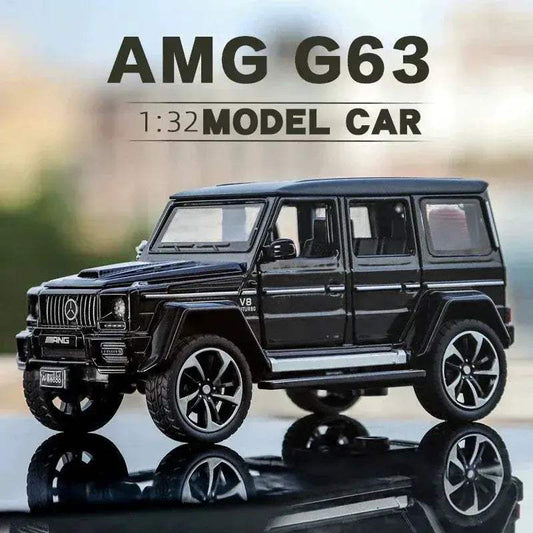  1By32 Scale Diecast Alloy Mercedes G63 Sound Light -  ToylandEU™