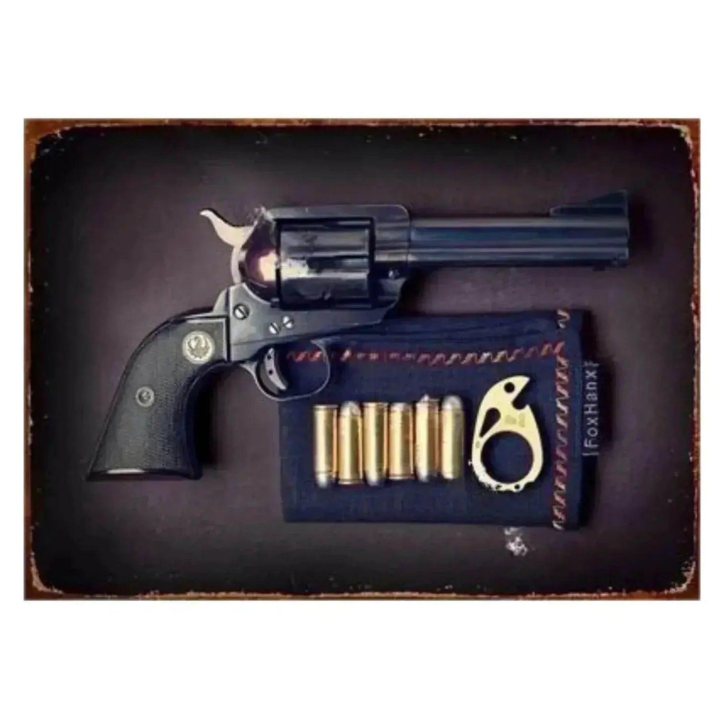  1PC Commanding Pistol Metal Signs for Military Wall Decor -  ToylandEU™