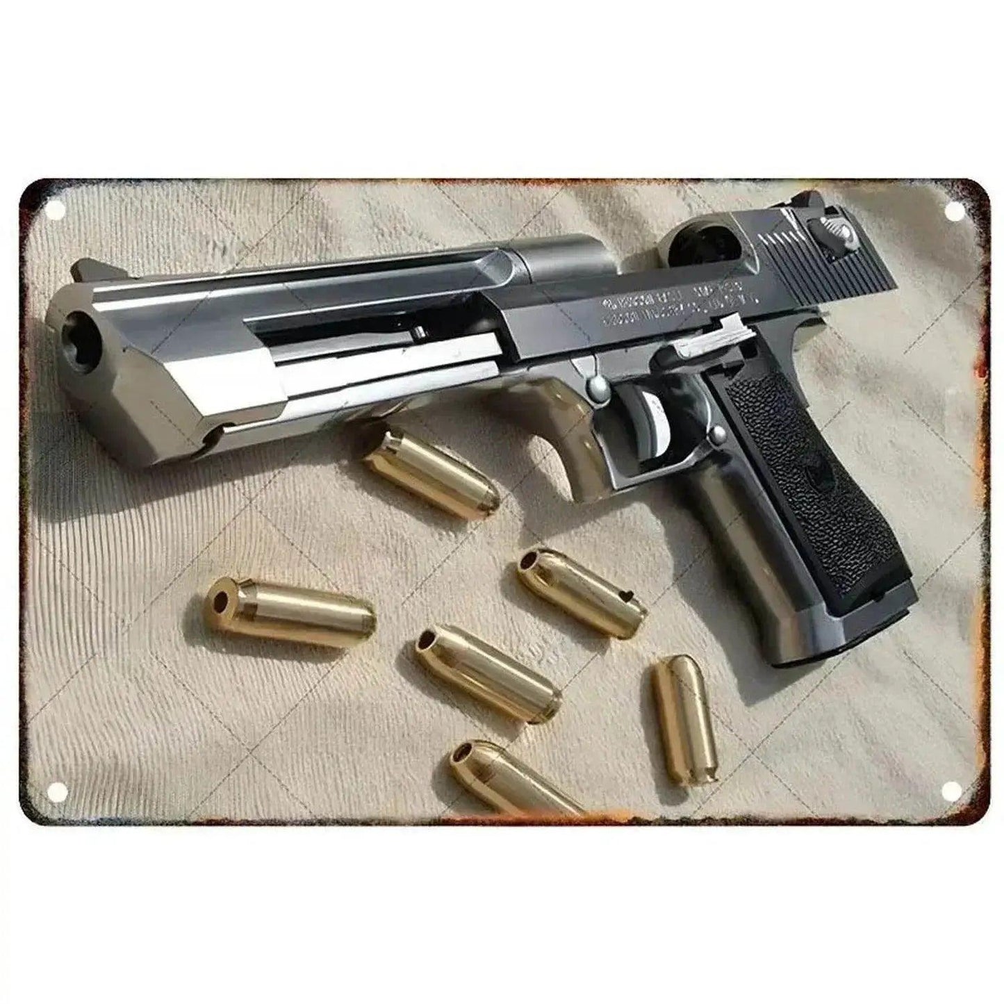  1PC Commanding Pistol Metal Signs for Military Wall Decor -  ToylandEU™