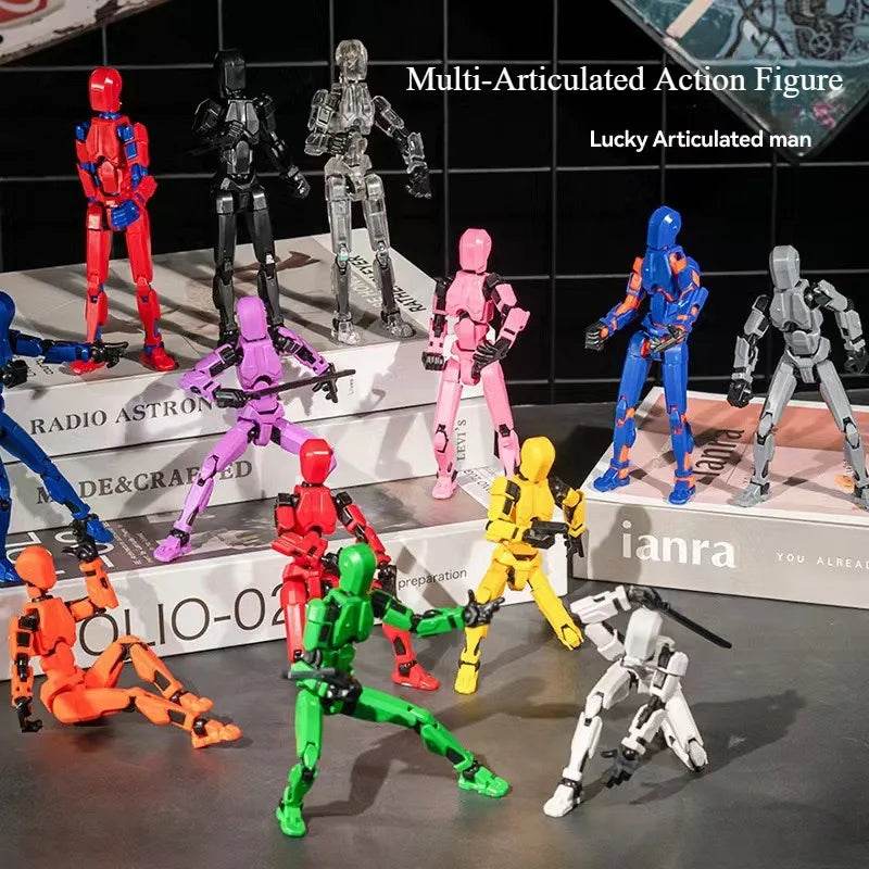 1PCS 3PCS 6PCS Gen3 Dummy Lucky13 Articulated Figure Toy - ToylandEU