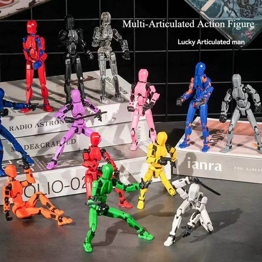 1PCS 3PCS 6PCS Gen3 Dummy Lucky13 Articulated Figure Toy - ToylandEU