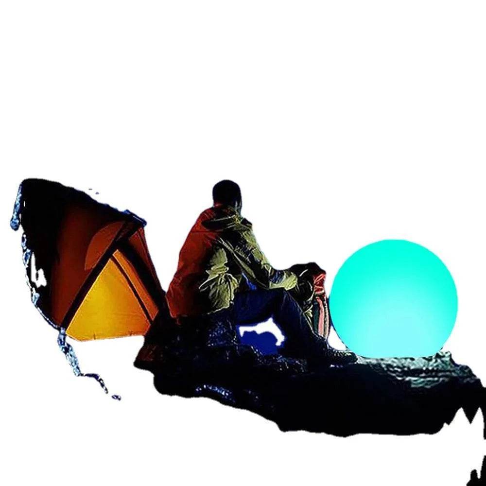 1PCS Swimming Outdoor Inflatable LED Balloon for Garden Water Pool Party Large Luminous Toy - ToylandEU