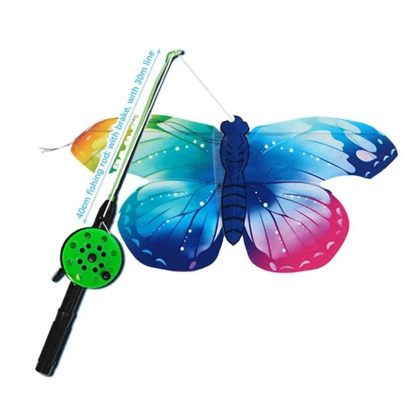 1Set Children Kite Toy Cartoon Butterfly Swallows Eagle Kite - ToylandEU