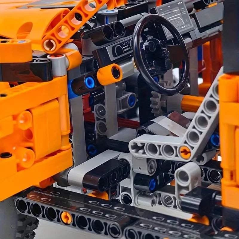 1:14 Sports Car Building Blocks Set 1000PCS+, Suitable for 14+, Educational Assembled Model, Home Decoration & Gift - ToylandEU