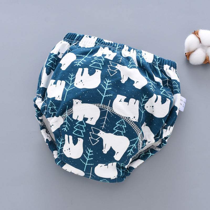 Washable 6-Layer Gauze Training Pants | Diaper Cover | Learning Pants
