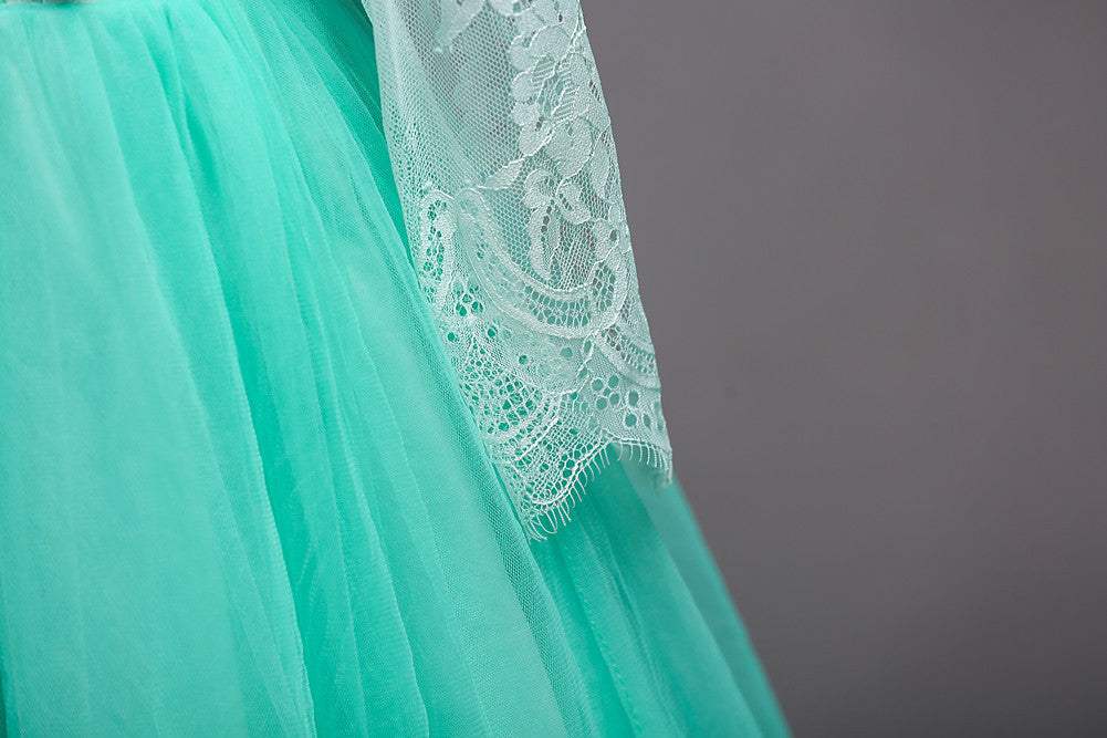 Kids' Long Flower Girl Dress | Polyester