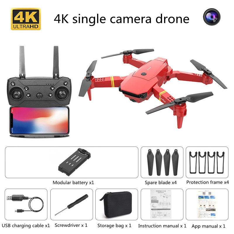 E58 Folding Aerial Drone | 6-Channel