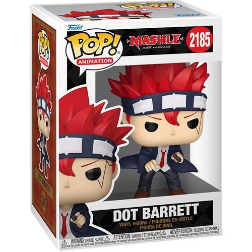Mashle Dot Barrett Funko Pop | Figure 2185 | 9 Inch Vinyl