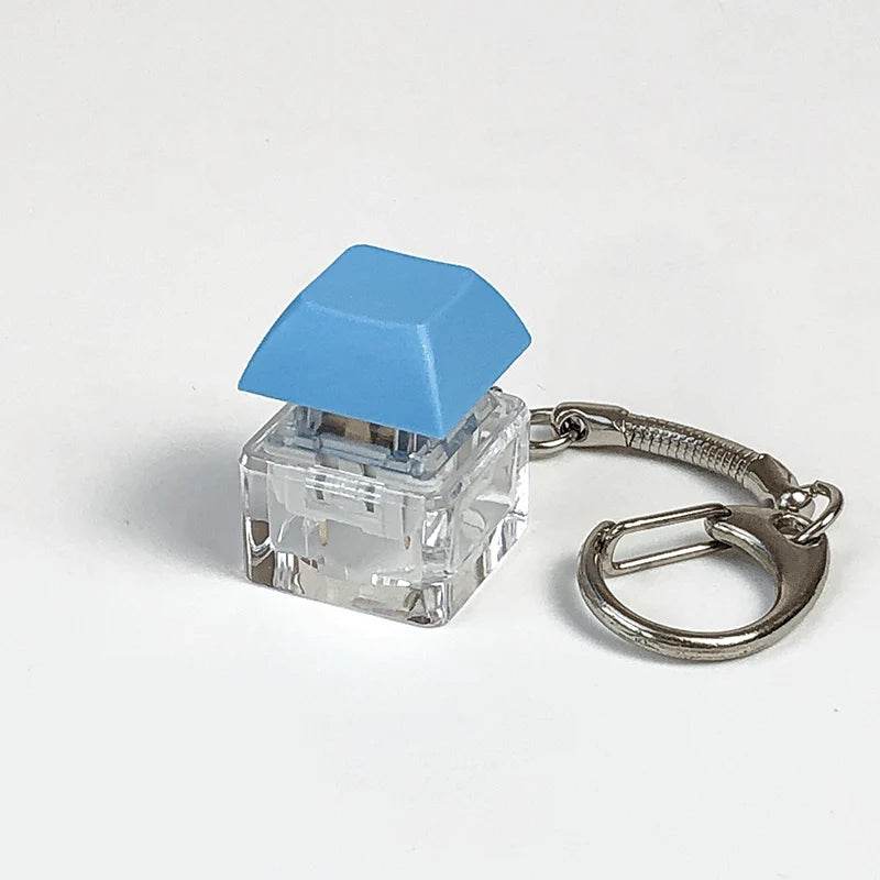 1pcs Decompression Keychain Mechanical Keyboard Button Keyring Fingertip Key Cap Pendant Antistress Toy New For Adults - ToylandEU