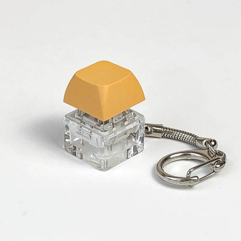 1pcs Decompression Keychain Mechanical Keyboard Button Keyring Fingertip Key Cap Pendant Antistress Toy New For Adults - ToylandEU