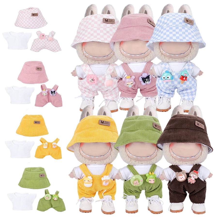 1st & 2nd Gen Labubu Doll Clothes Fashion Set - Stylish Apparel - ToylandEU