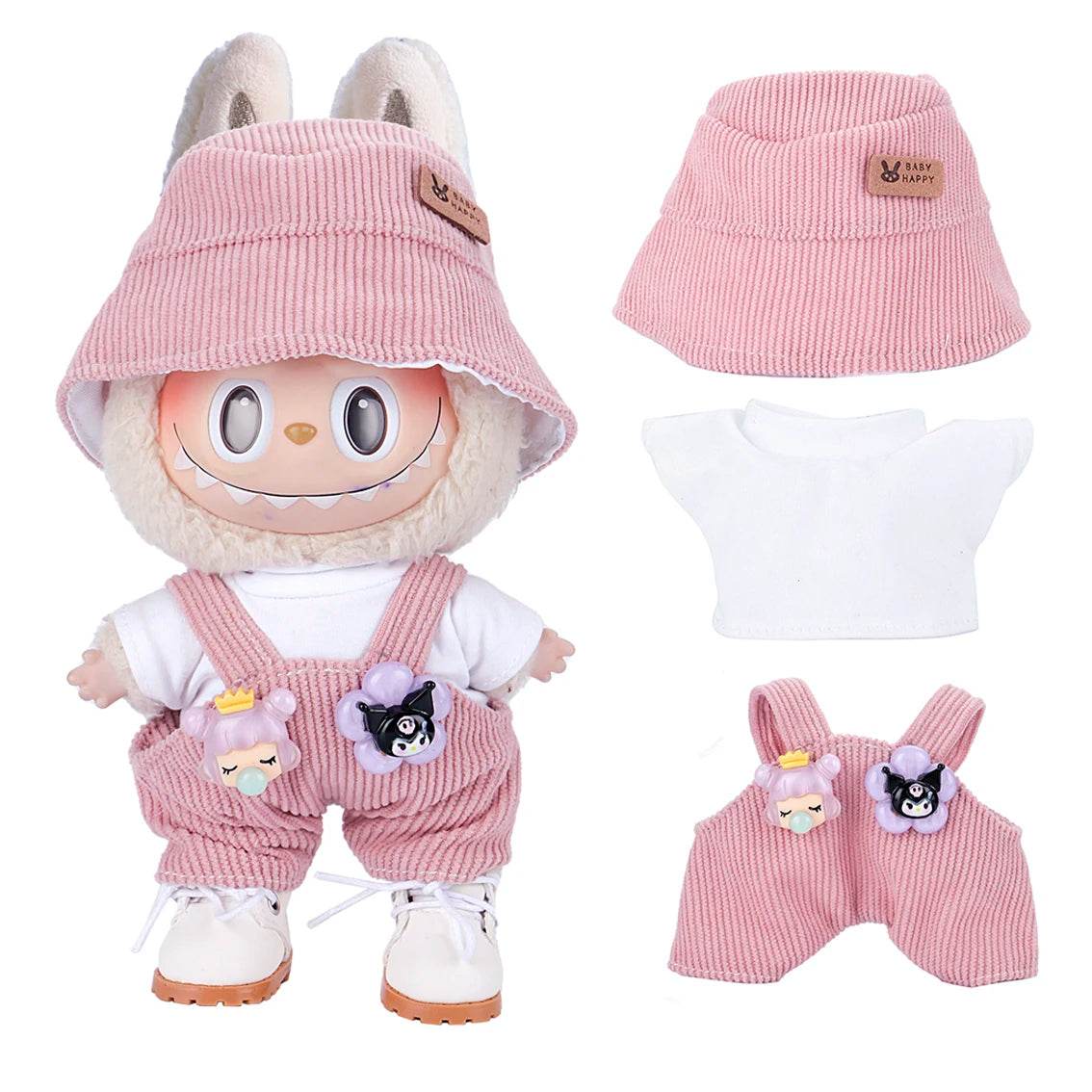 1st & 2nd Gen Labubu Doll Clothes Fashion Set - Stylish Apparel - ToylandEU
