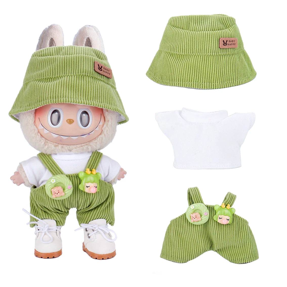 1st & 2nd Gen Labubu Doll Clothes Fashion Set - Stylish Apparel - ToylandEU