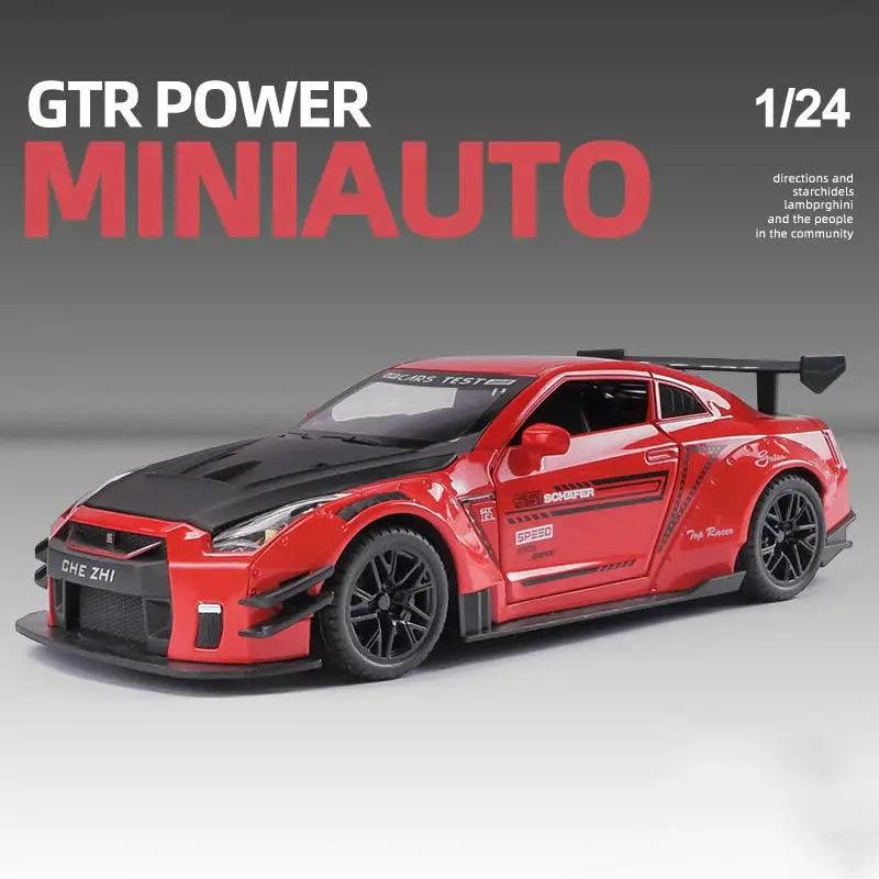  1to24 Diecast Car GTR R35 Skyline High Detail Metal -  ToylandEU™
