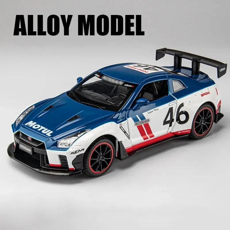  1to24 Diecast Car GTR R35 Skyline High Detail Metal -  ToylandEU™