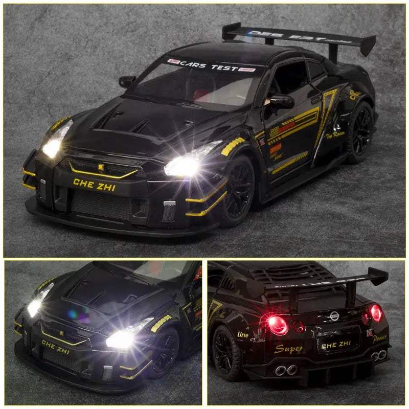  1to24 Diecast Car GTR R35 Skyline High Detail Metal -  ToylandEU™
