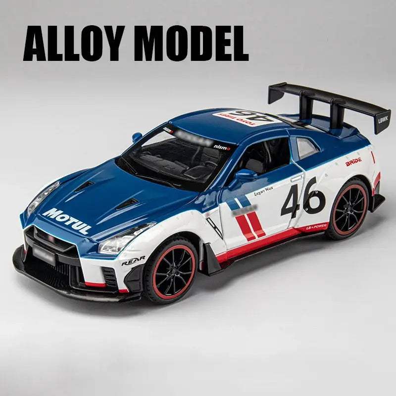  1to24 Diecast Car GTR R35 Skyline High Detail Metal -  ToylandEU™