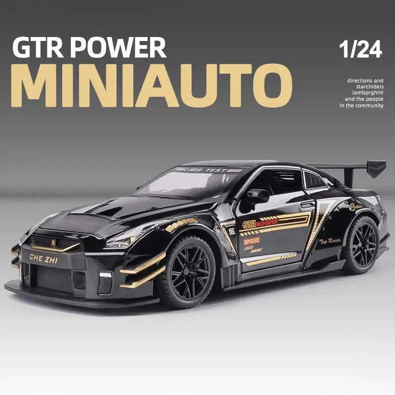  1to24 Diecast Car GTR R35 Skyline High Detail Metal -  ToylandEU™