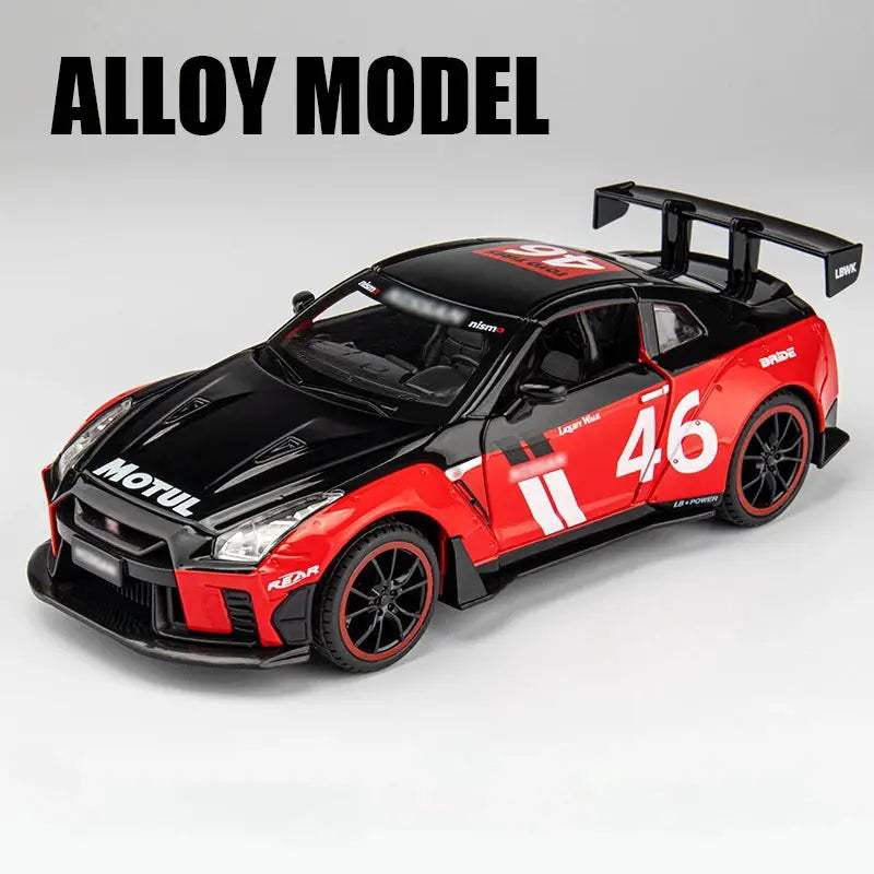  1to24 Diecast Car GTR R35 Skyline High Detail Metal -  ToylandEU™