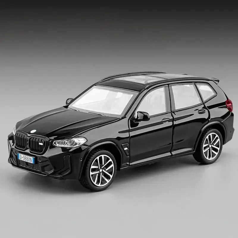 1to32 Diecast Metal BMW X3M SUV Sound and Light Pull-Back Model Car - ToylandEU
