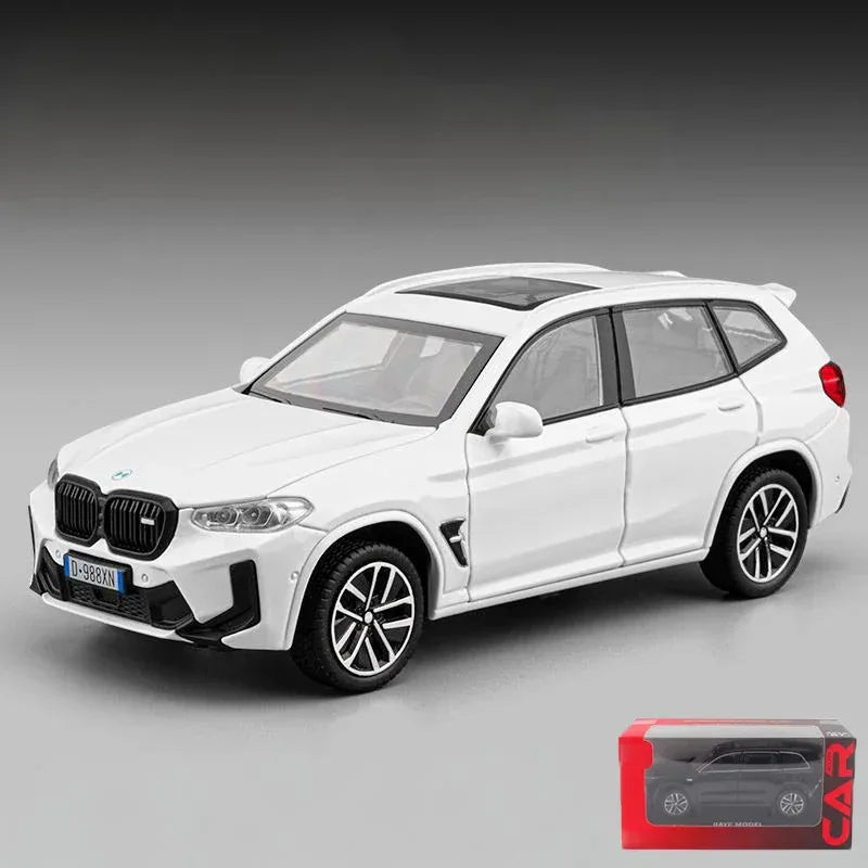1to32 Diecast Metal BMW X3M SUV Sound and Light Pull-Back Model Car - ToylandEU