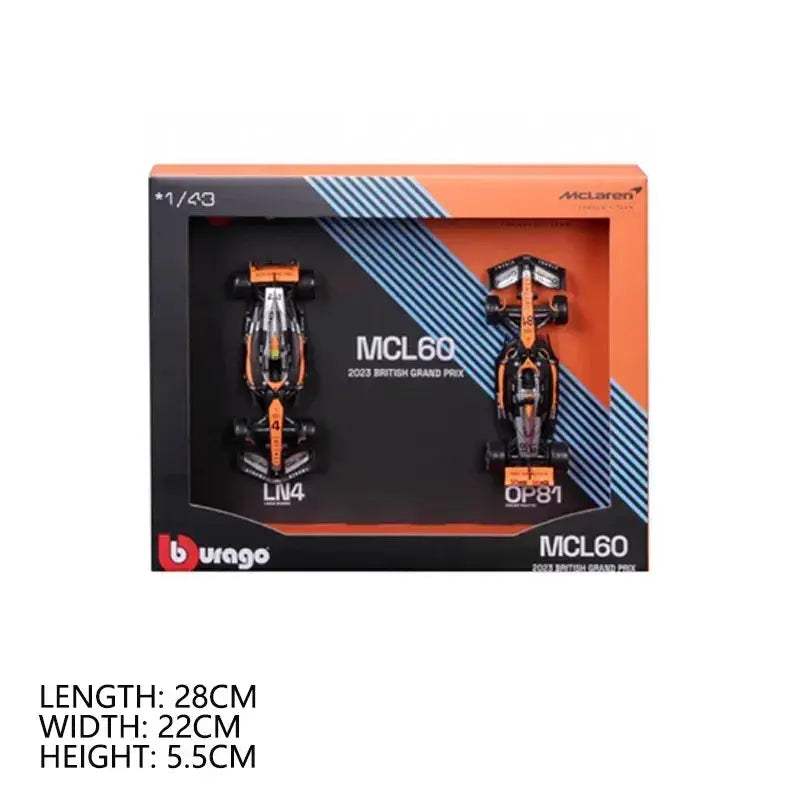 1to43 Diecast F1 Car Fleet Set Alloy Model Bburago - ToylandEU