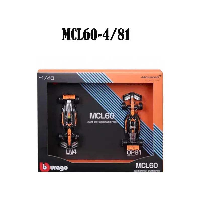 1to43 Diecast F1 Car Fleet Set Alloy Model Bburago - ToylandEU